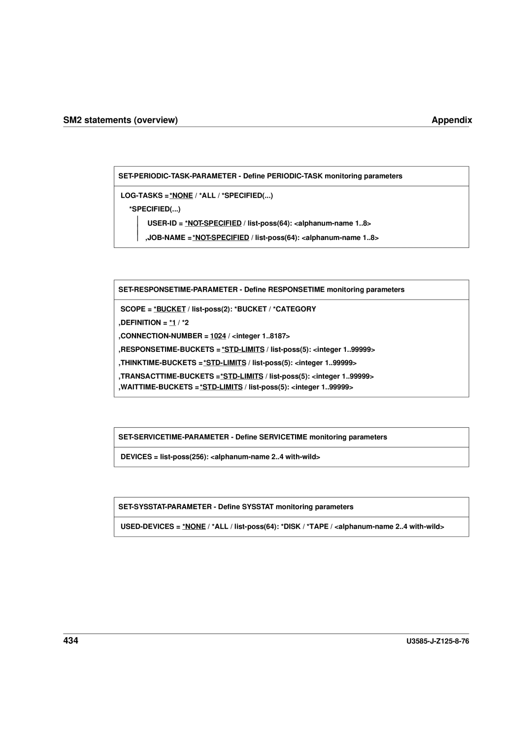 Siemens SM2 monitoring system, U3585-J-Z125-8-76 1 manual 434 