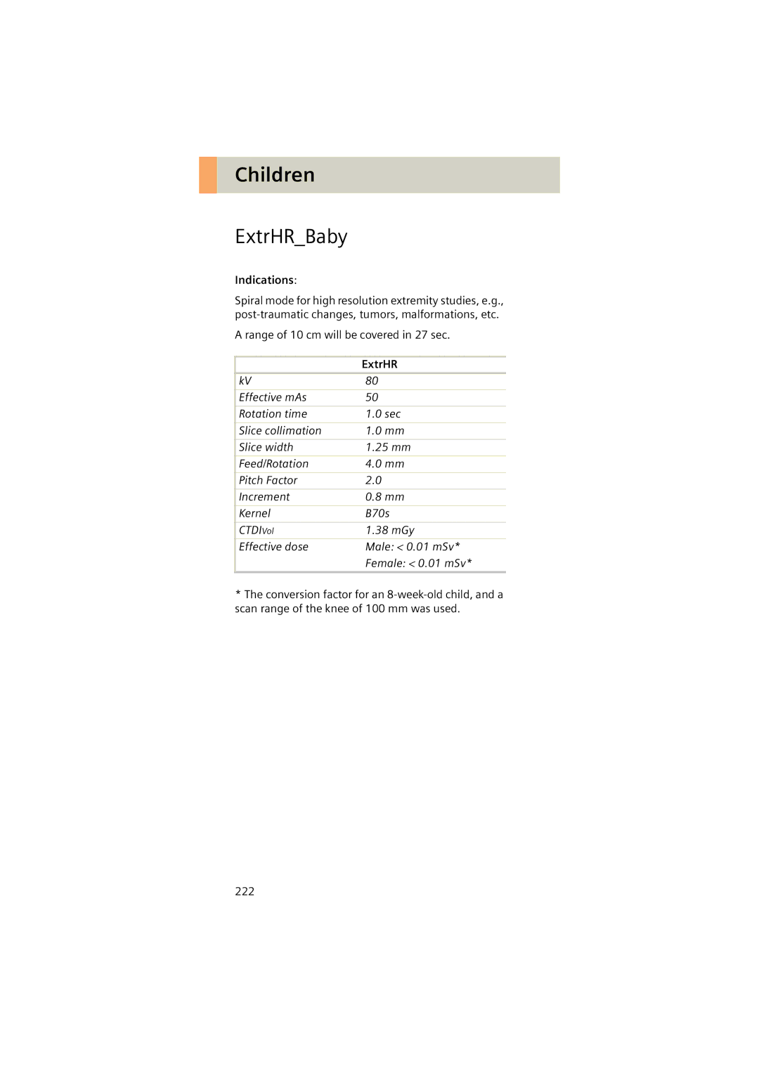 Siemens Software version syngo CT 2005C manual ExtrHRBaby 