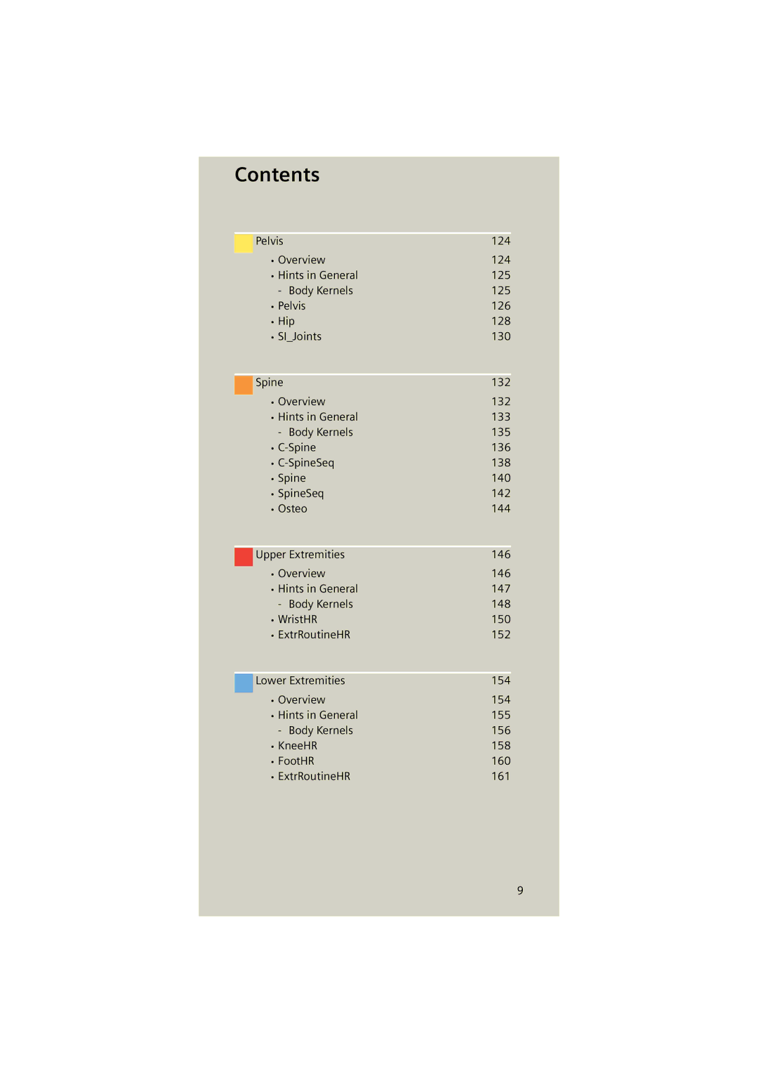 Siemens Software version syngo CT 2005C manual Contents 