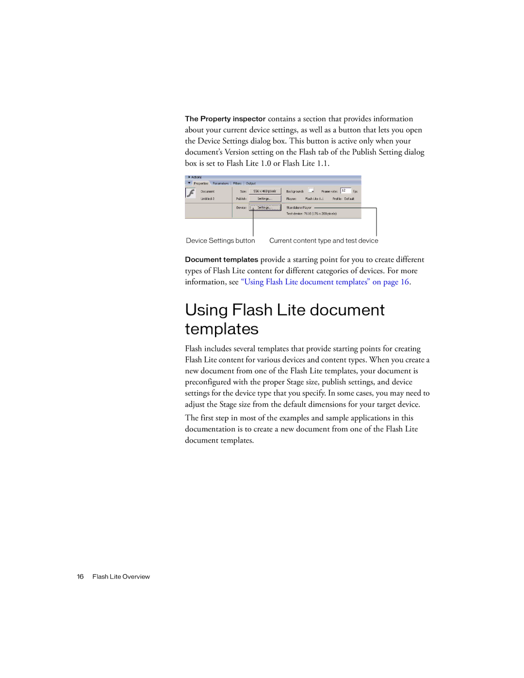 Siemens sony manual Using Flash Lite document templates 