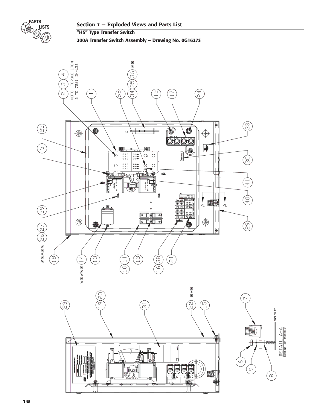 Siemens SR200R, SR100R owner manual Exploded Views and Parts List 