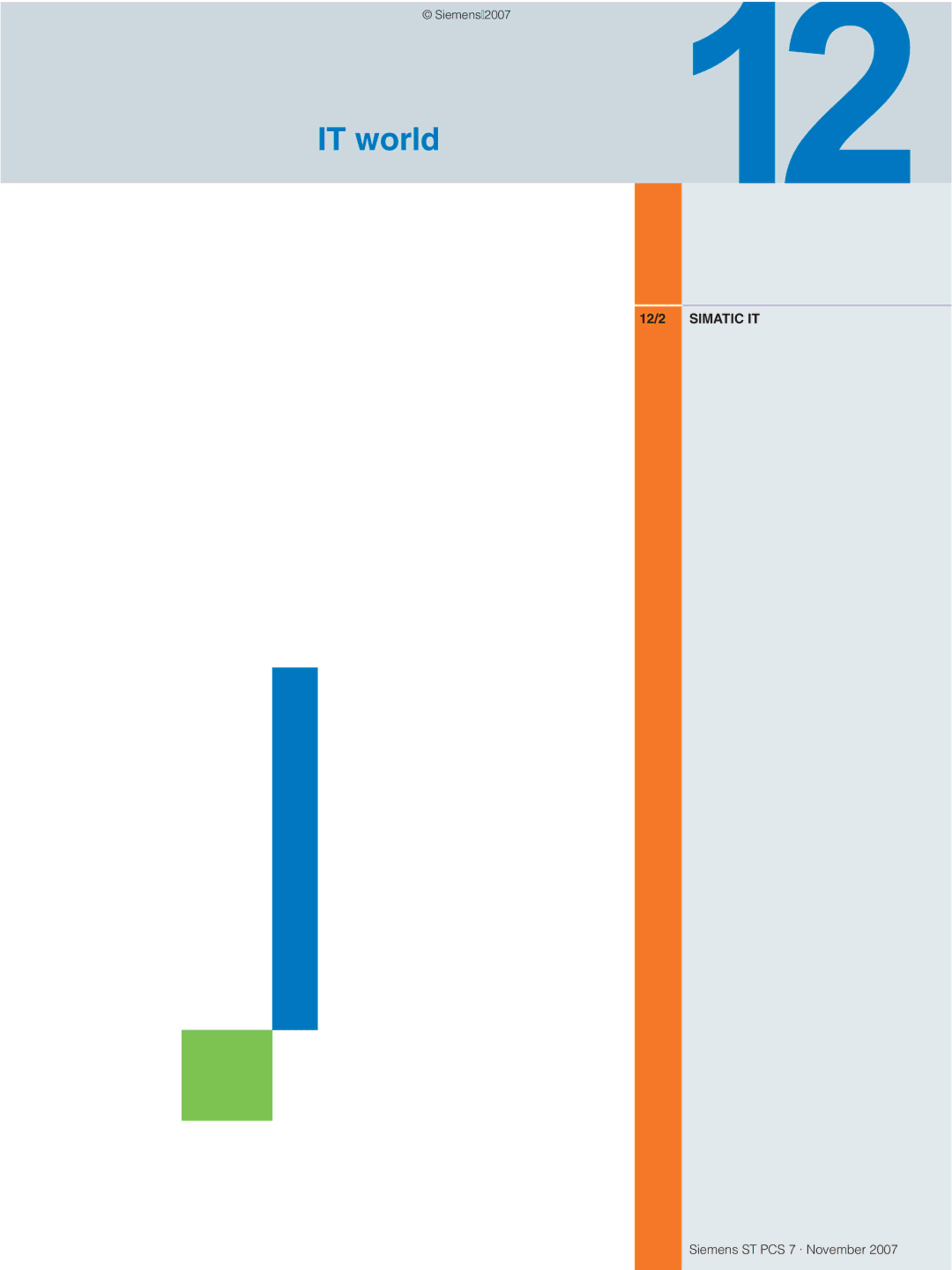 Siemens ST PCS 7 manual IT world, 12/2 