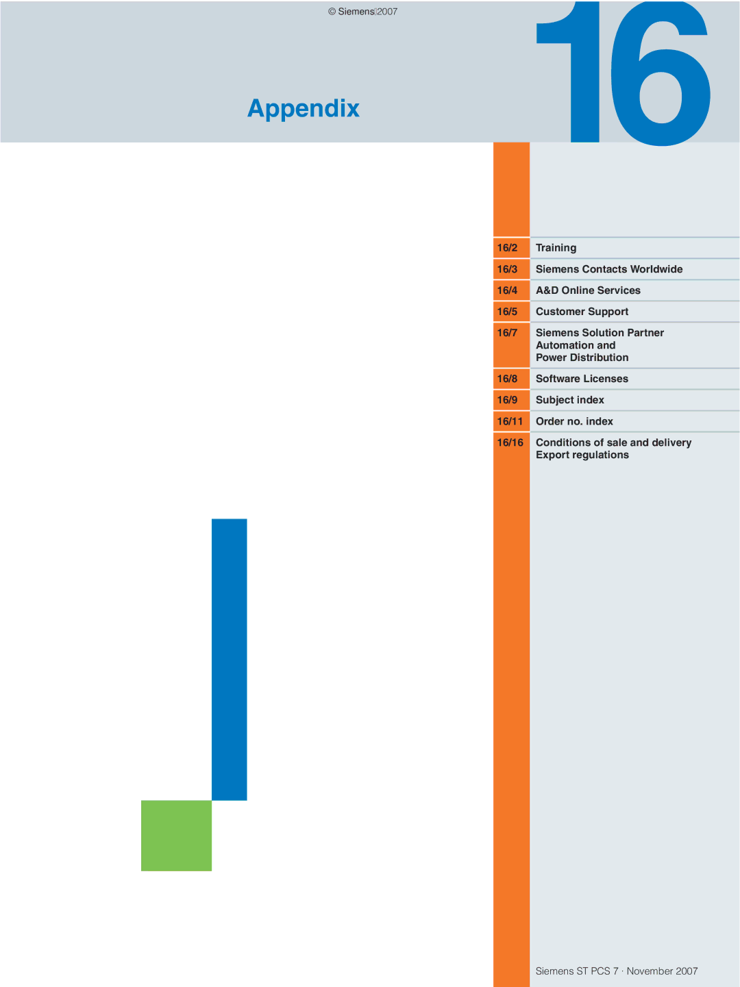 Siemens ST PCS 7 manual Appendix 
