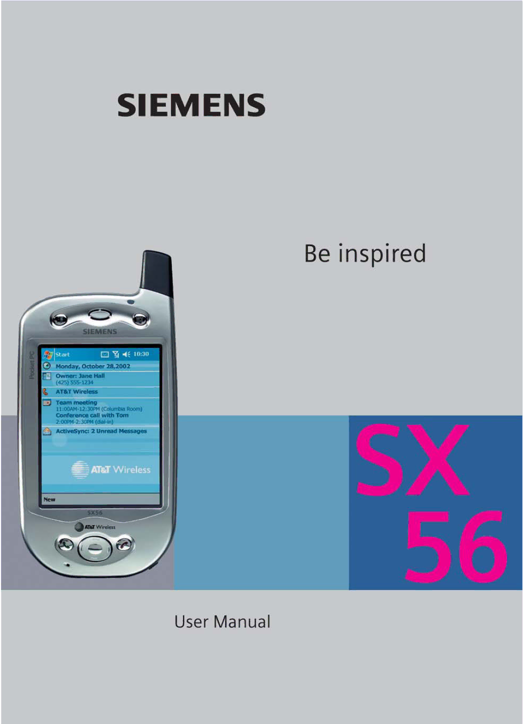 Siemens SX56 manual 