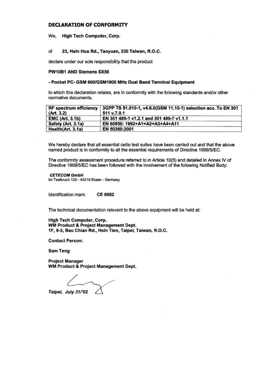 Siemens SX56 manual 