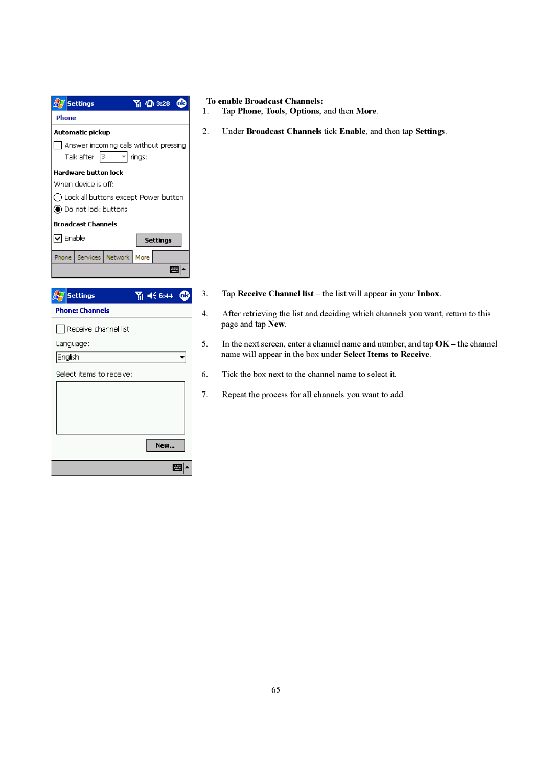 Siemens SX56 manual 