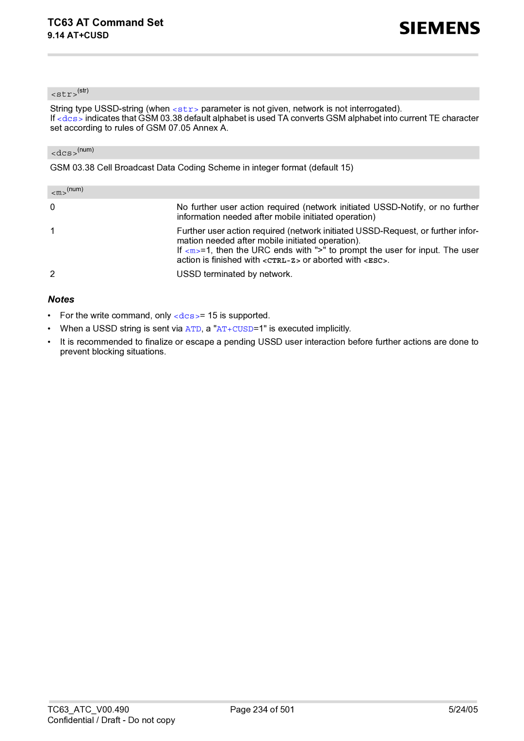 Siemens TC63 manual Strstr, Dcsnum 