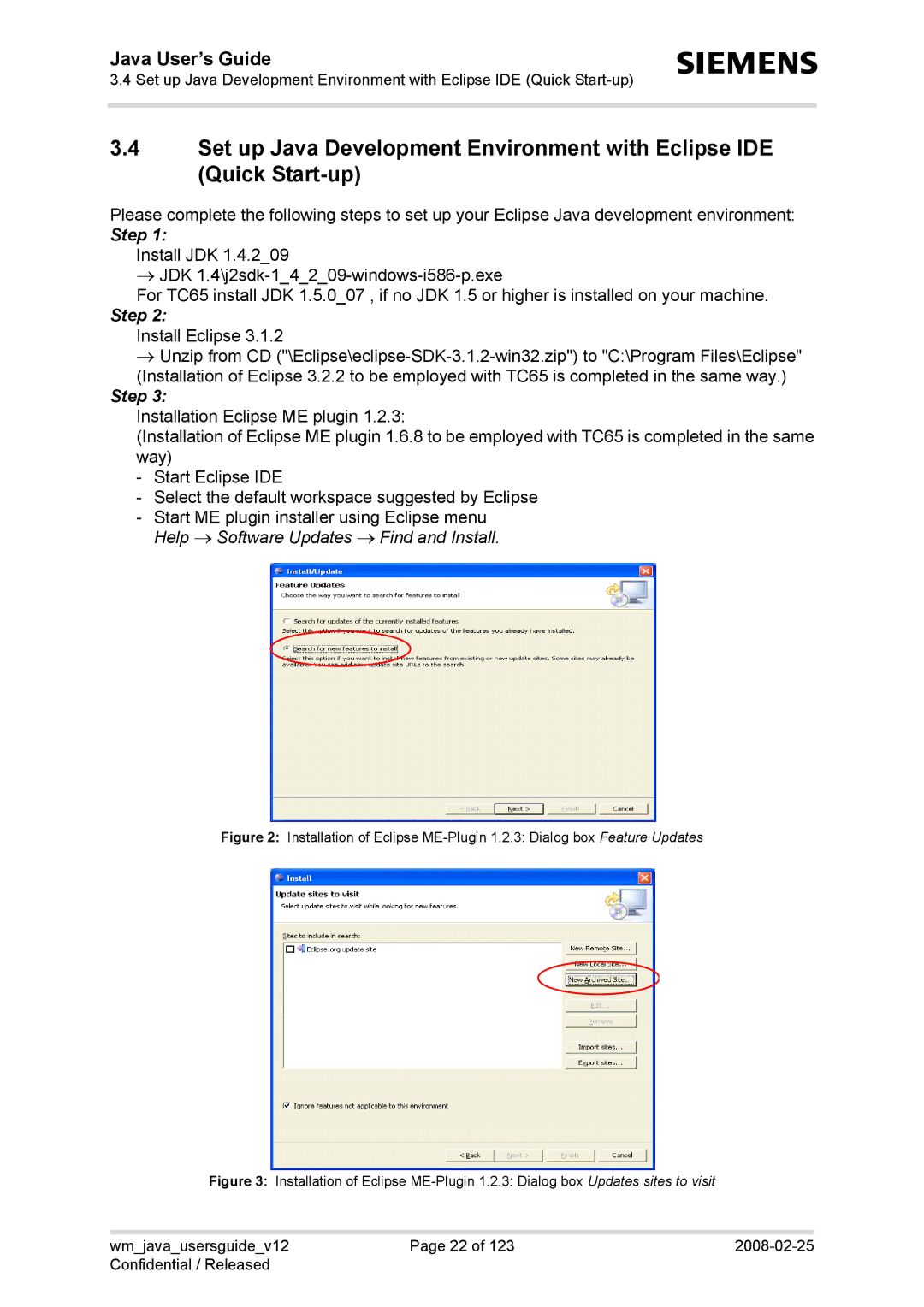 Siemens XT75, TC65, AC65, XT65 manual Java User’s Guide 