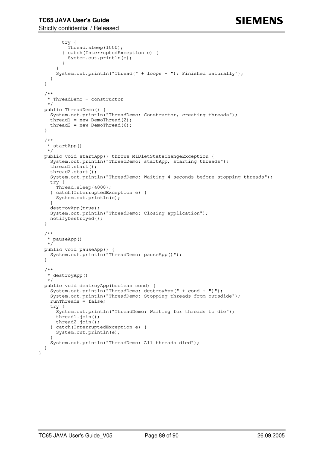 Siemens manual TC65 Java Users Guide 