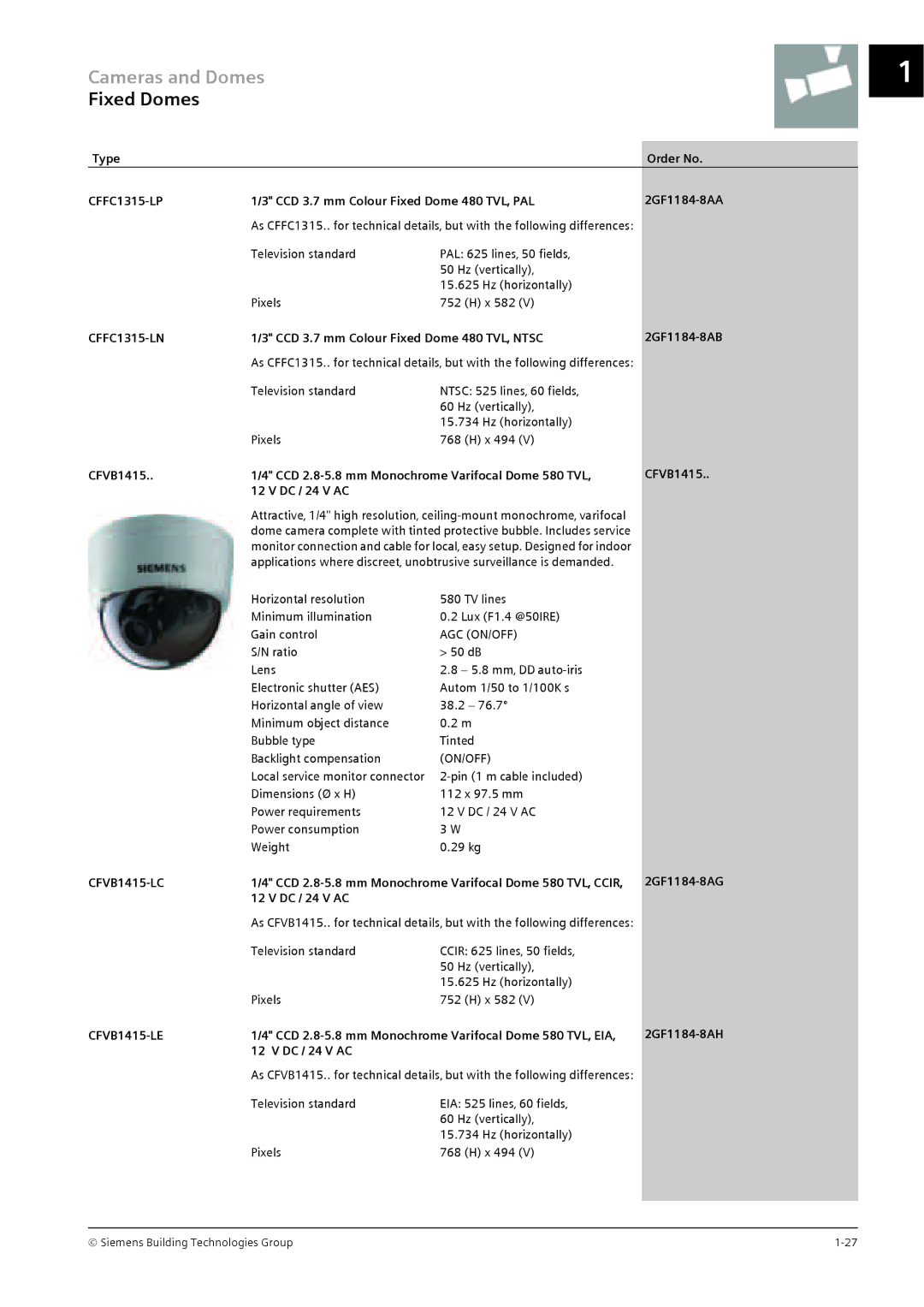 Siemens CRT, TFT manual CFFC1315-LP, CFFC1315-LN, CFVB1415-LC, CFVB1415-LE 