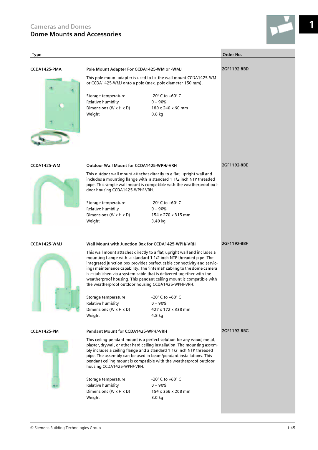 Siemens CRT, TFT manual CCDA1425-PMA, CCDA1425-WMJ 