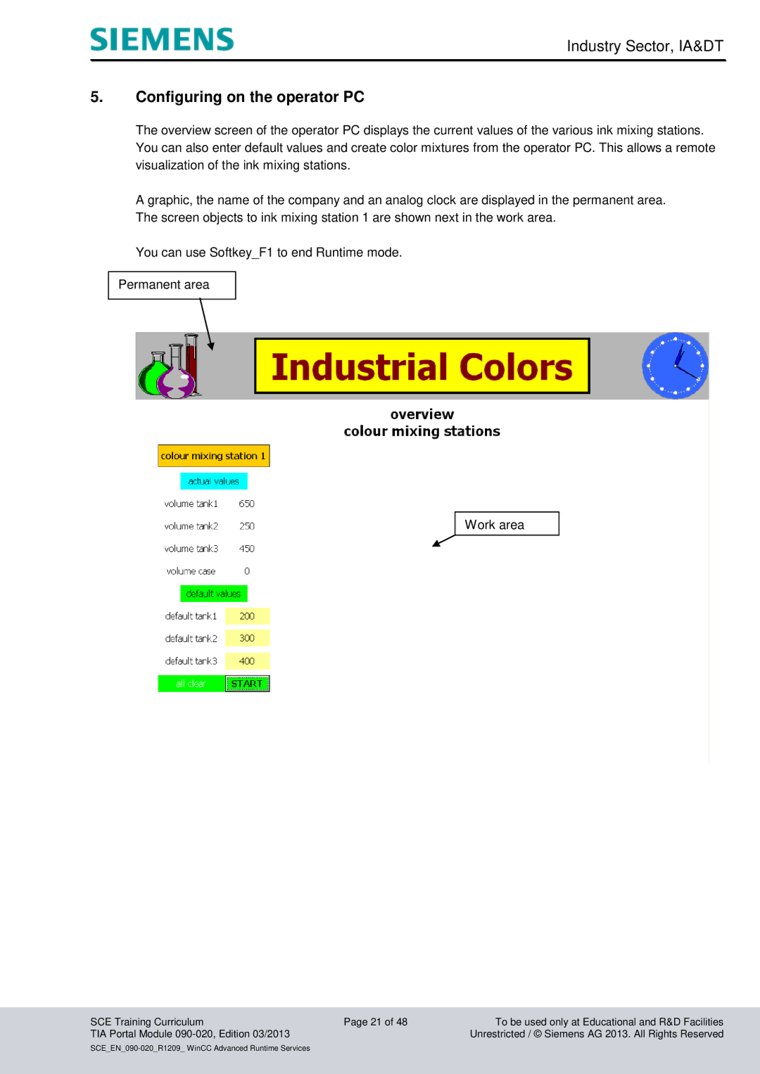 Siemens TIA Portal Module 090-020 manual Configuring on the operator PC 