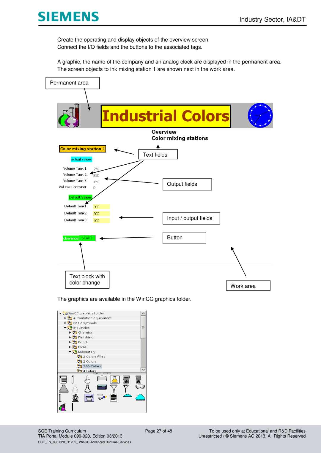 Siemens TIA Portal Module 090-020 manual Industry Sector, IA&DT 