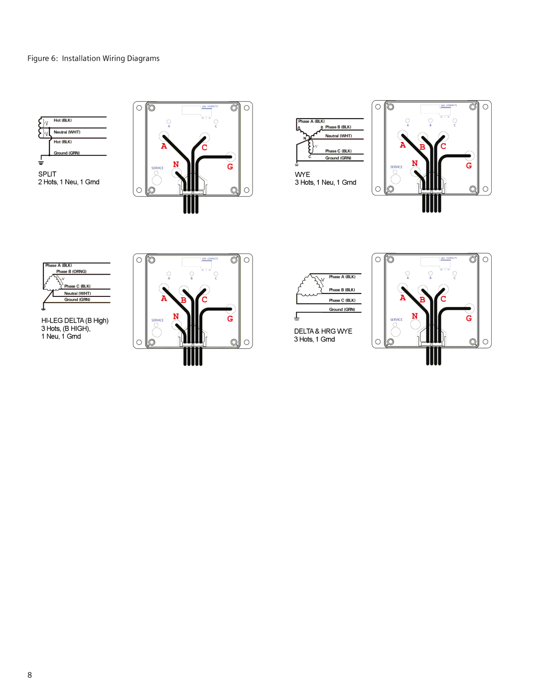 Siemens TPS3 11 user manual Installation Wiring Diagrams 