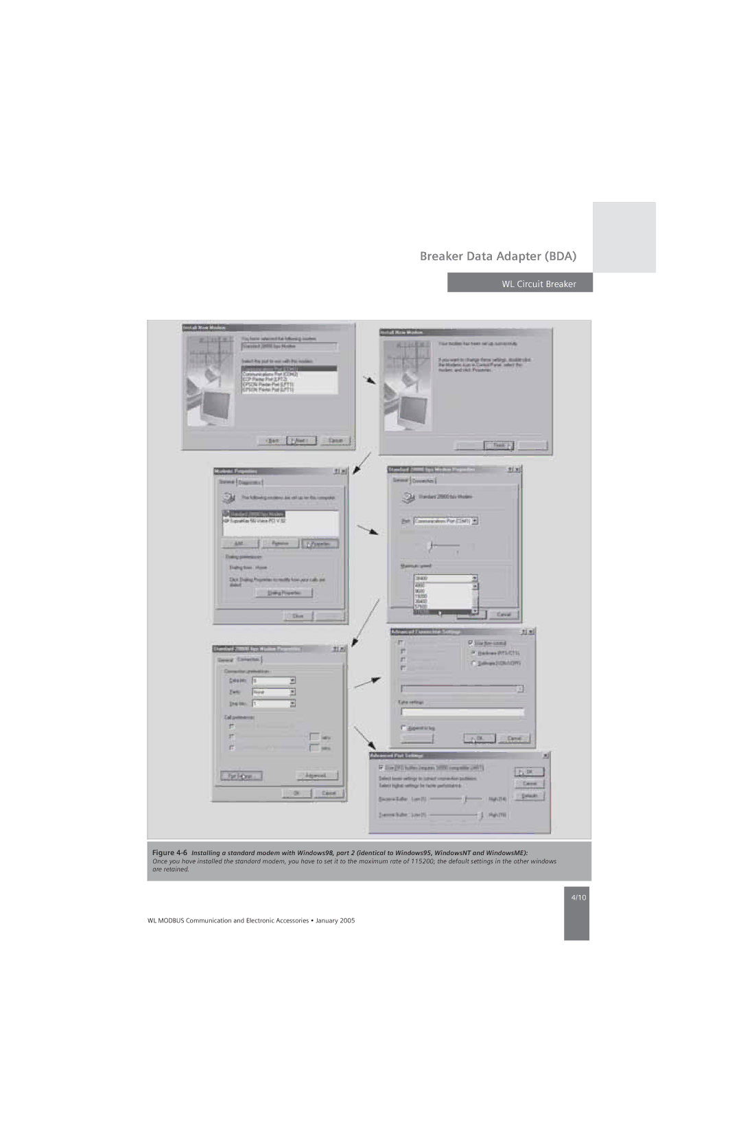 Siemens UL 489, UL1066 specifications Breaker Data Adapter BDA 