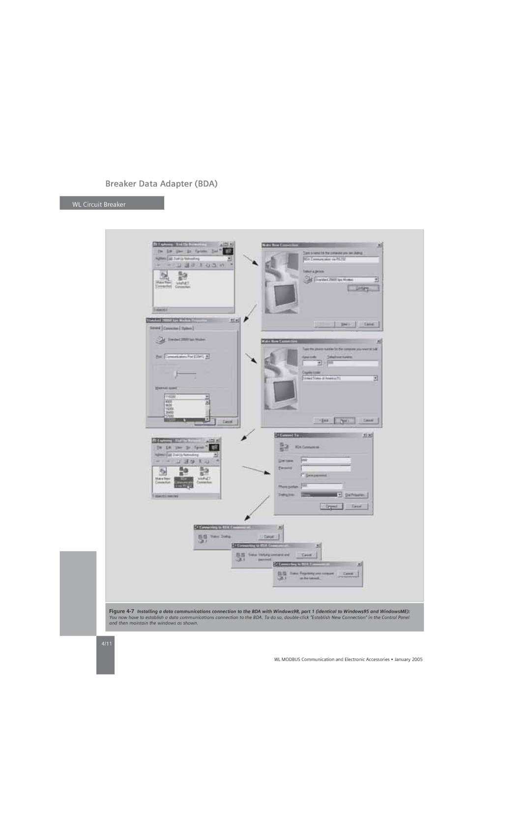 Siemens UL1066, UL 489 specifications Breaker Data Adapter BDA 