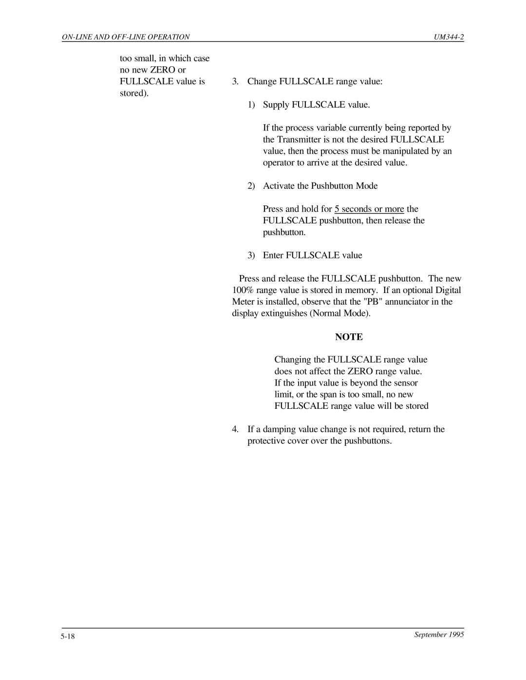 Siemens UM344-2 user manual ON-LINE and OFF-LINE Operation 