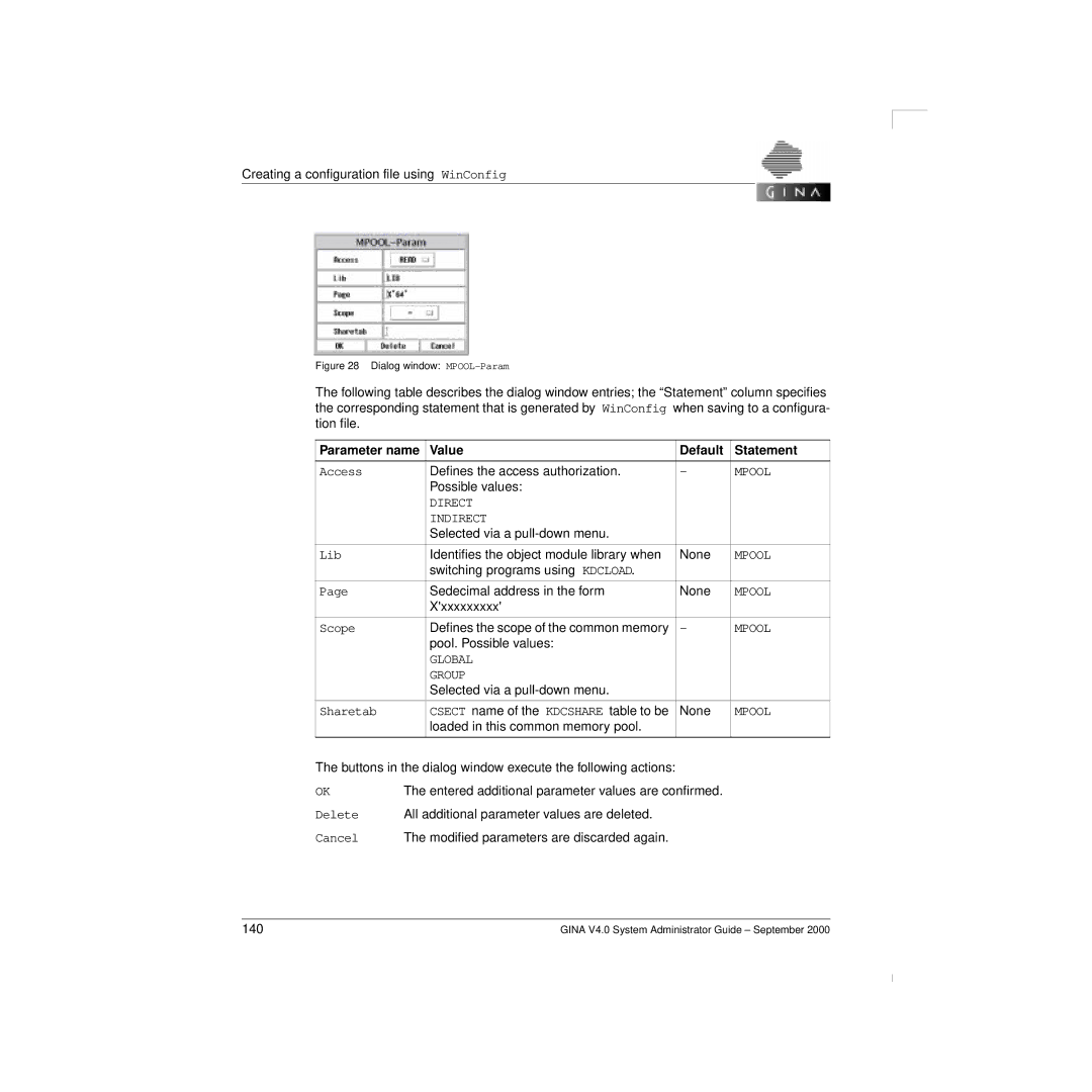 Siemens V 4.0 manual Mpool, Global Group 