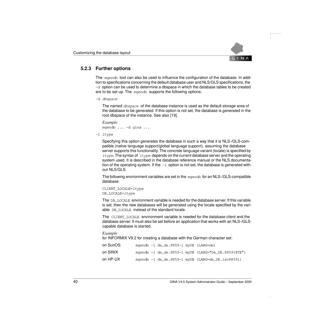 Siemens V 4.0 manual Further options, On Sinix 