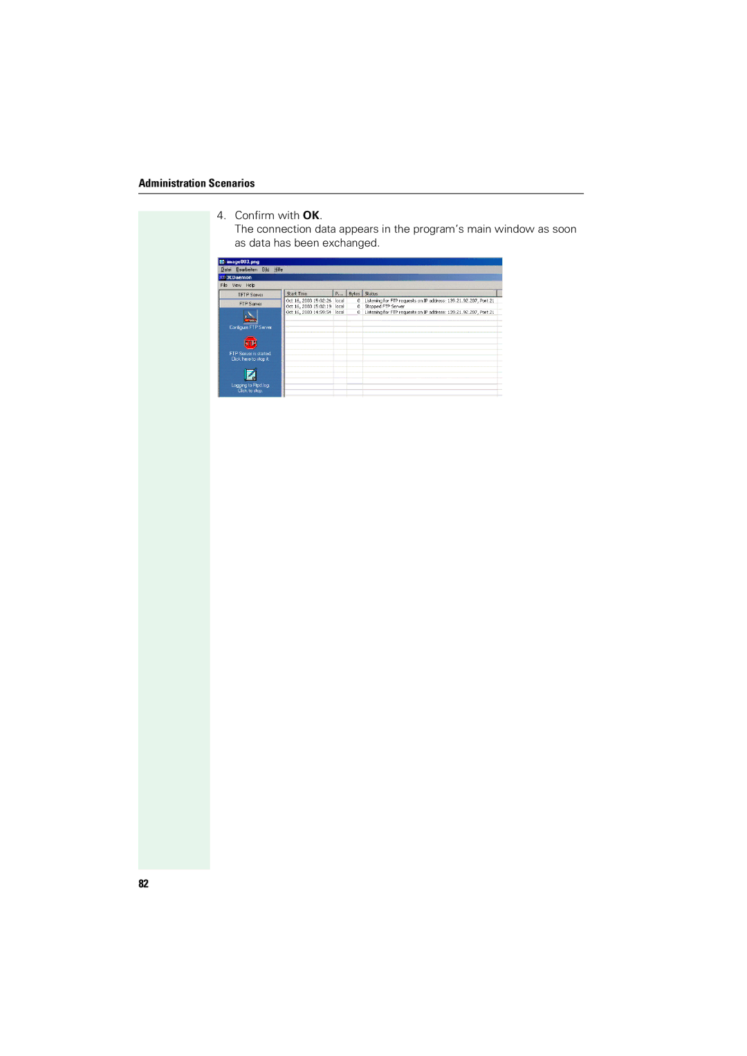 Siemens V1.2.33 manual Administration Scenarios 