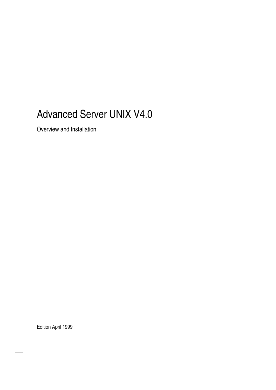 Siemens V4.0 manual Advanced Server Unix 