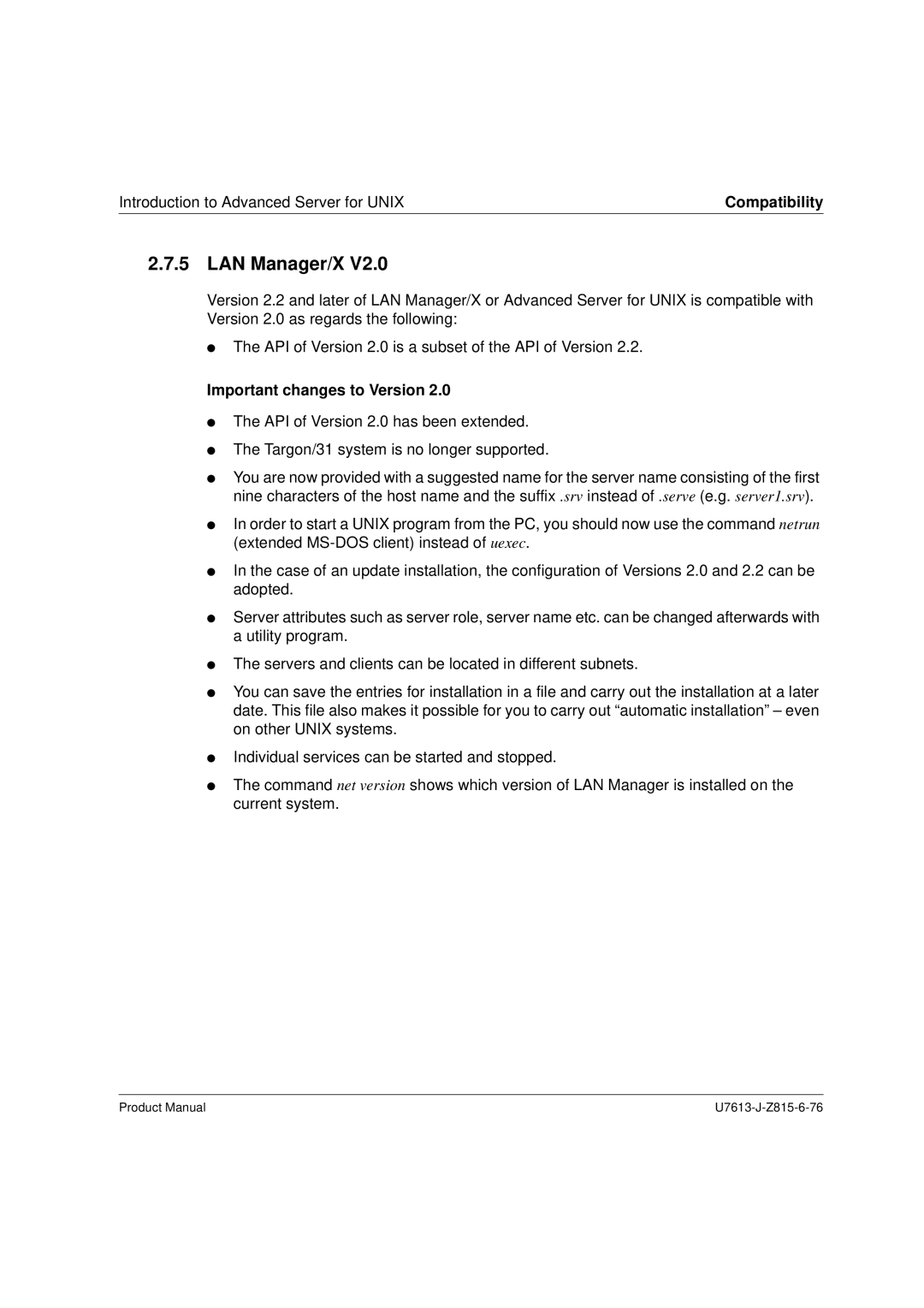 Siemens V4.0 manual Important changes to Version 