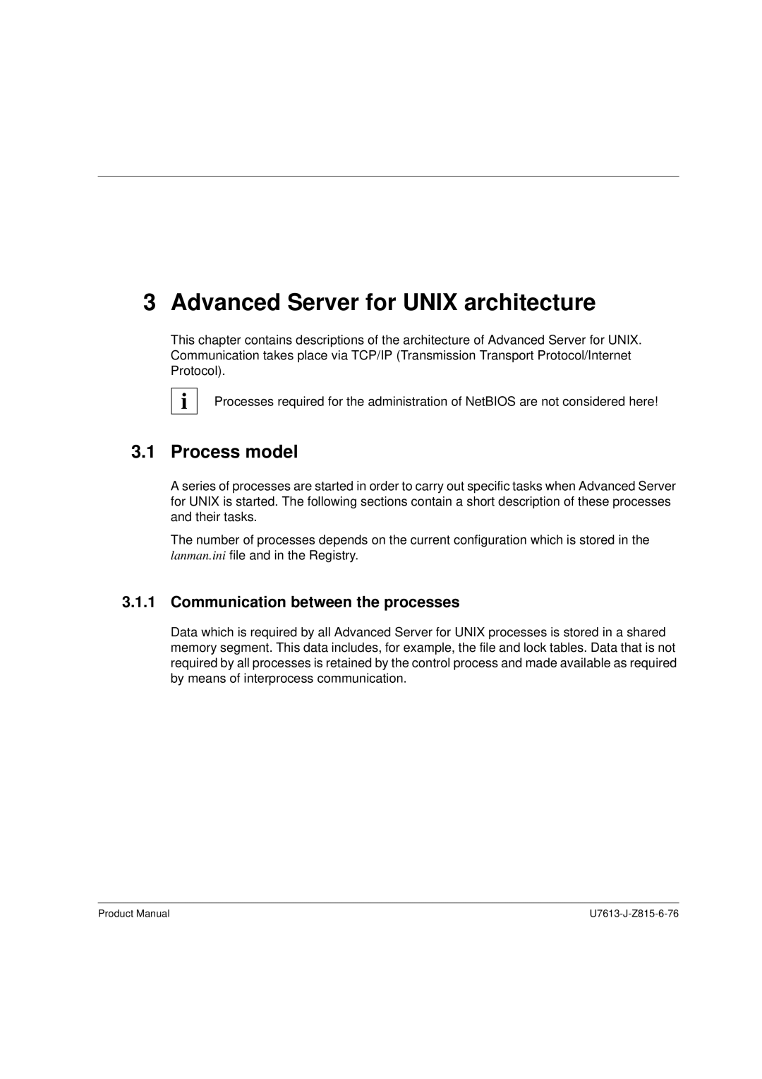 Siemens V4.0 manual Process model, Communication between the processes 