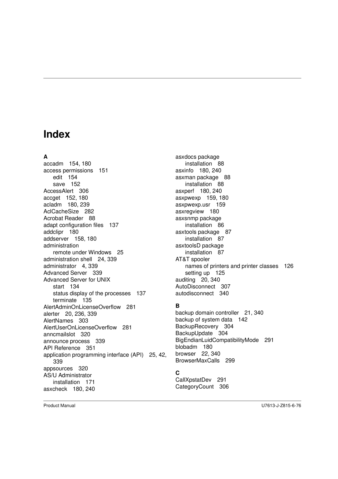 Siemens V4.0 manual Index 