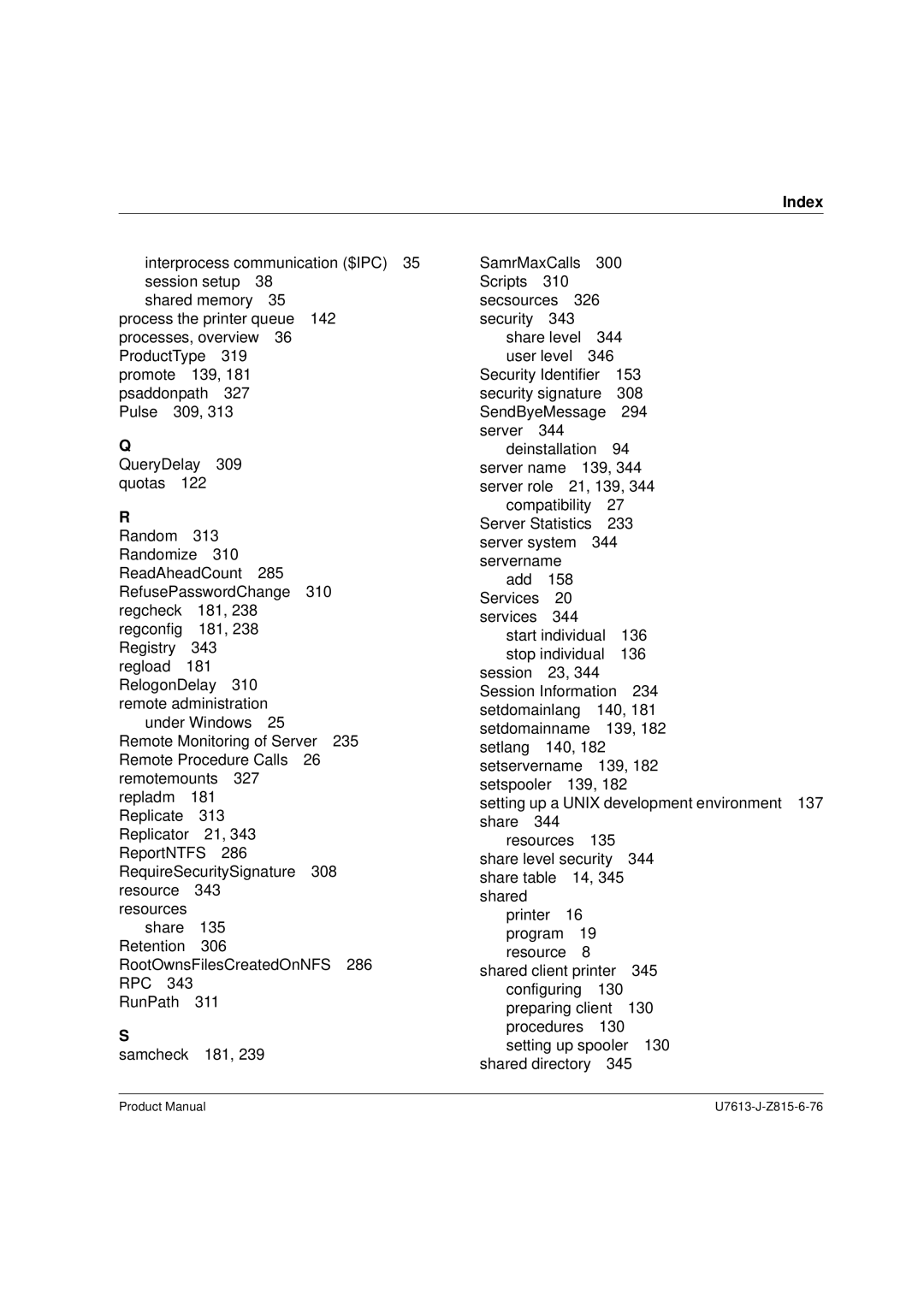 Siemens V4.0 manual Index 