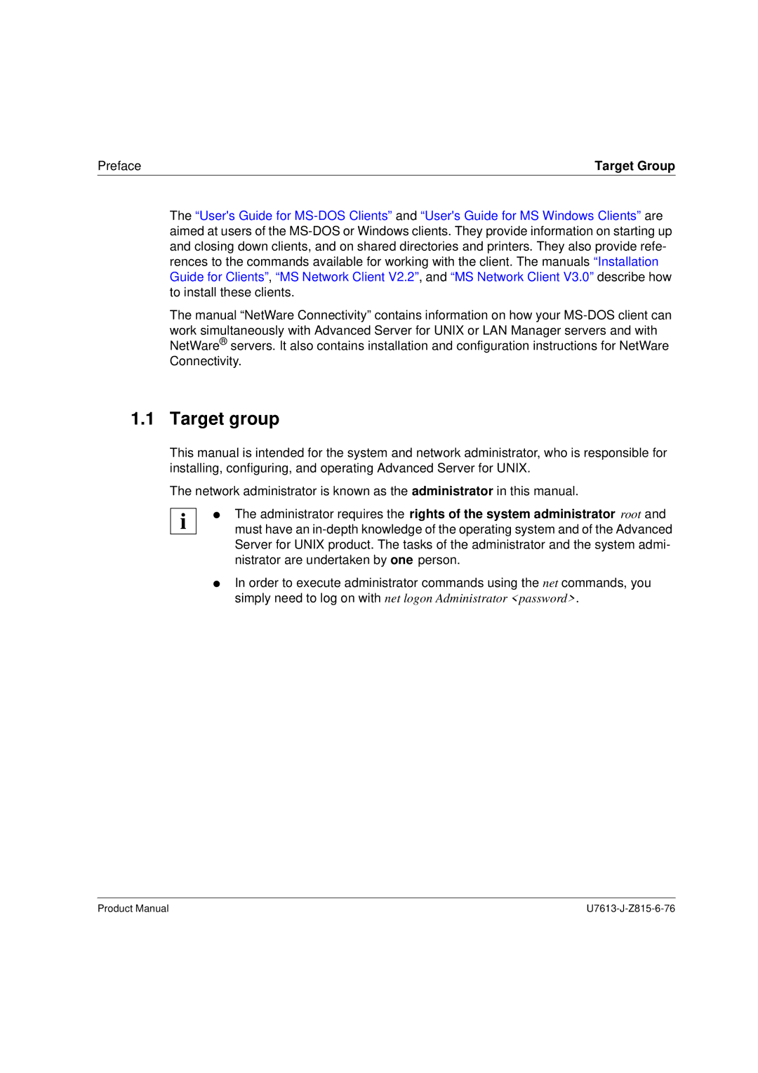 Siemens V4.0 manual Target group, Target Group 