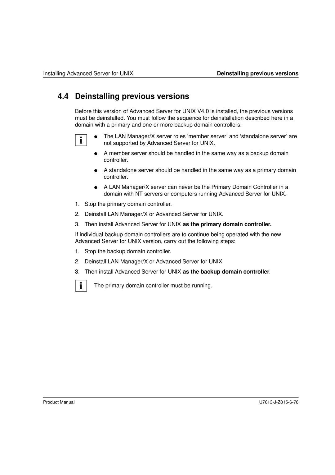 Siemens V4.0 manual Deinstalling previous versions 