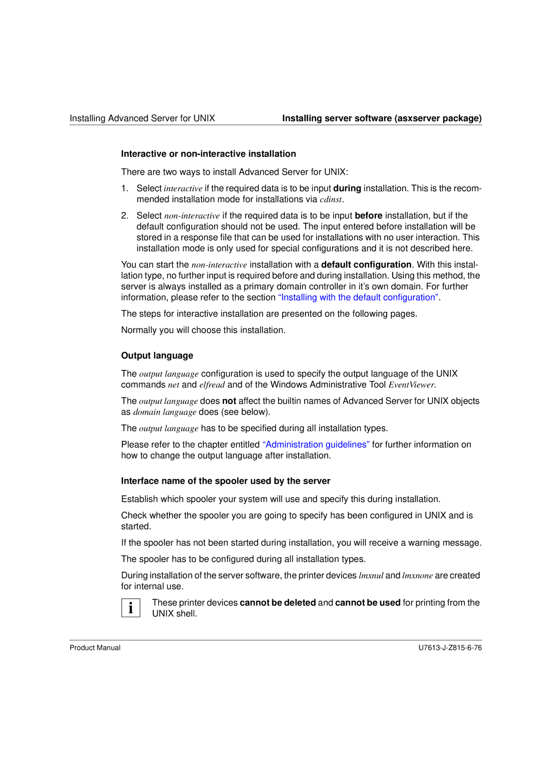 Siemens V4.0 manual Interactive or non-interactive installation, Output language 