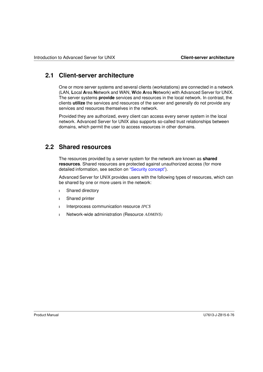 Siemens V4.0 manual Client-server architecture, Shared resources 