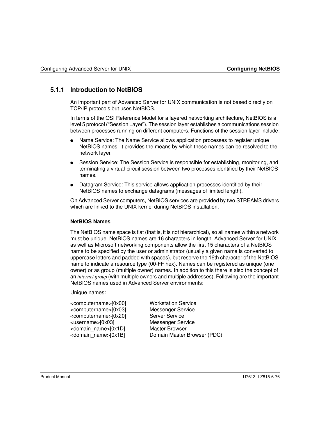 Siemens V4.0 manual Introduction to NetBIOS, Configuring NetBIOS, NetBIOS Names 