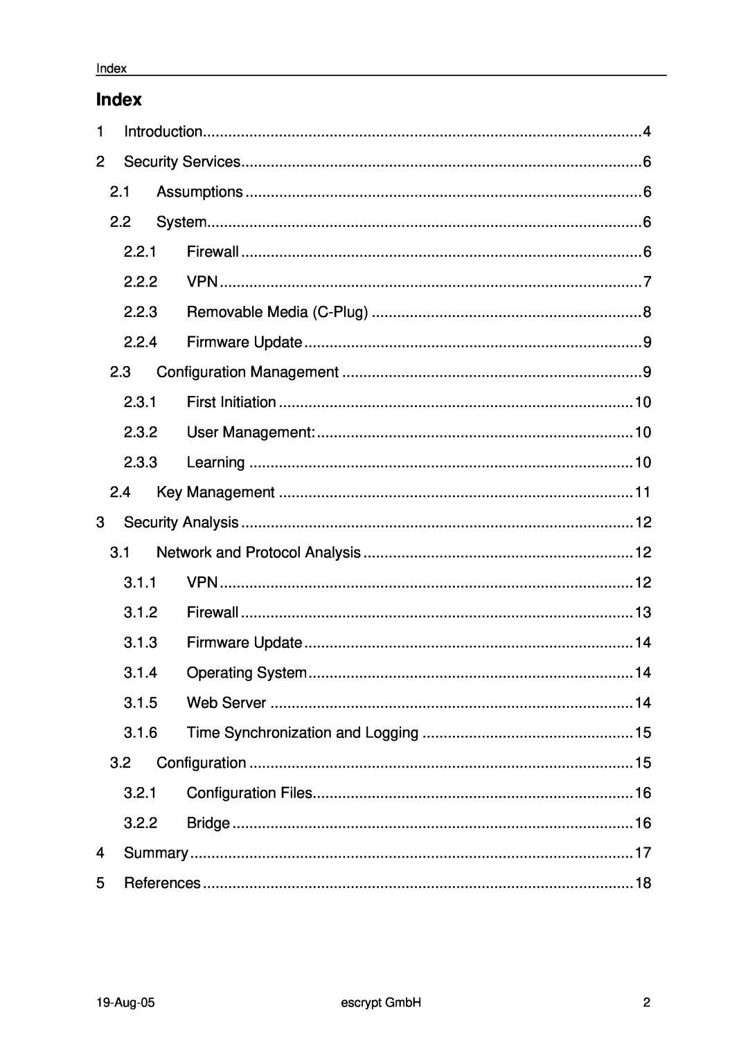 Siemens Version: 1.2 manual Index 