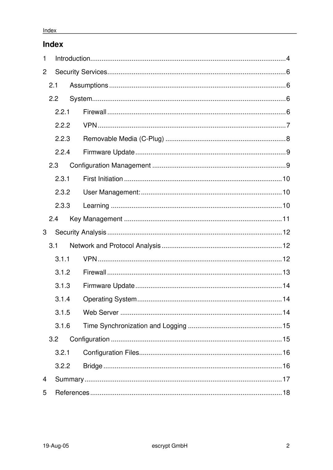 Siemens Version: 1.2 manual Index, Vpn 