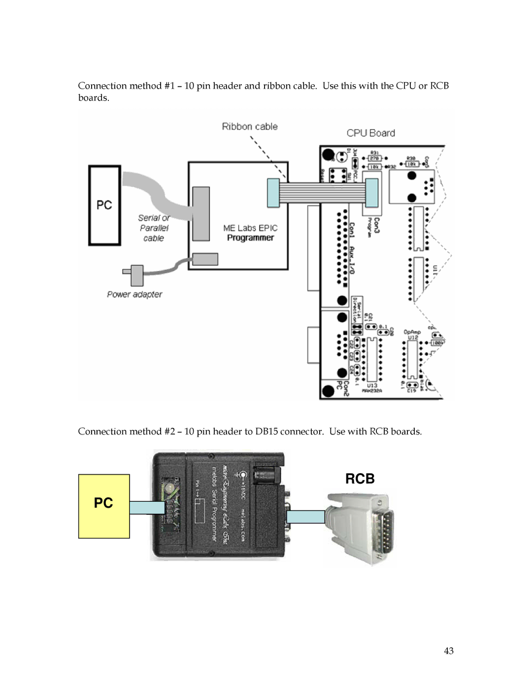 Sierra 200 owner manual Rcb 