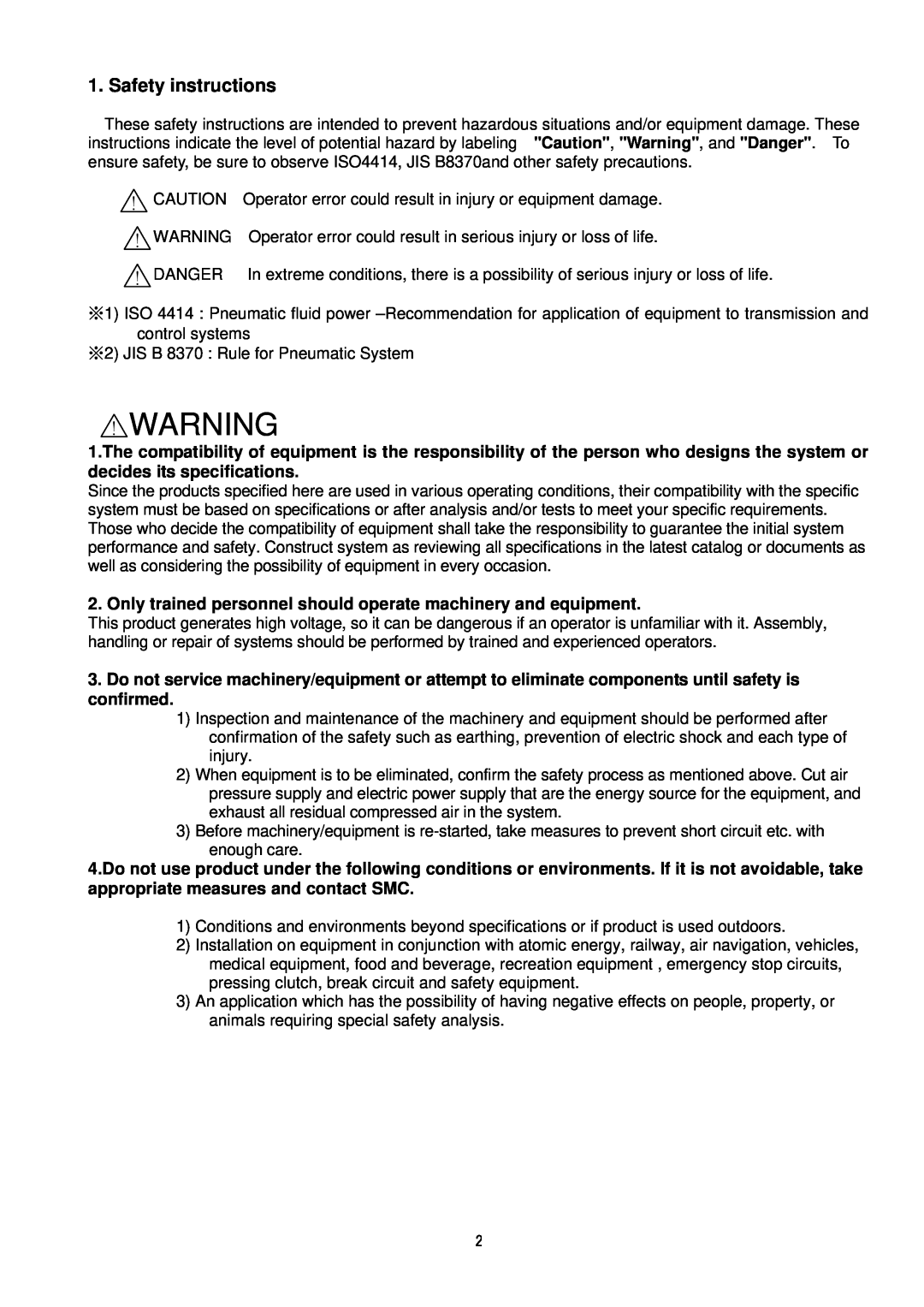 Sierra Monitor Corporation IZS31 operation manual Safety instructions 
