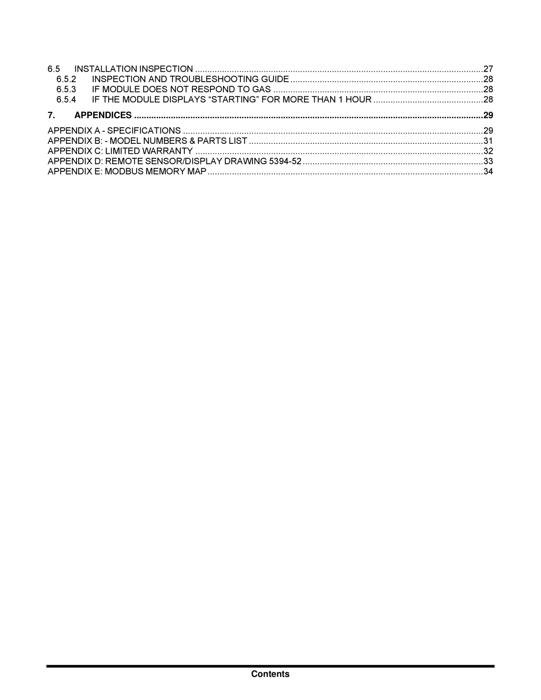 Sierra Monitor Corporation 5100-03-IT, T12020, 5100-06-IT, 5100-05-IT, 5100-04-IT instruction manual Appendices 