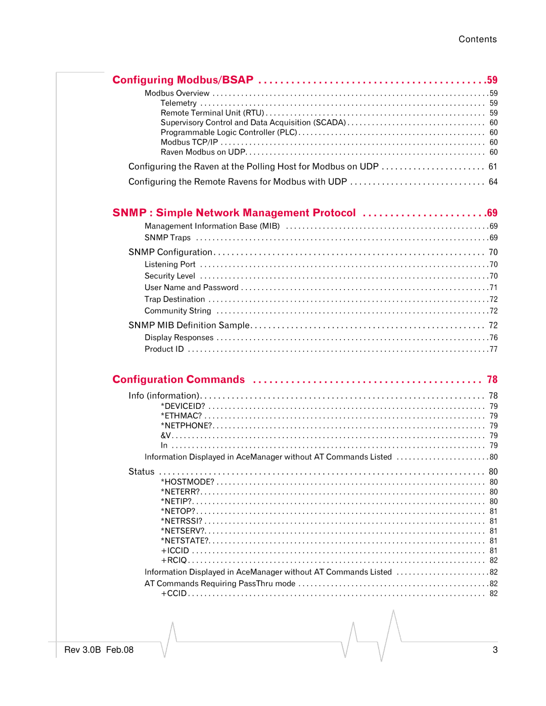 Sierra Raven EDGE manual Configuring Modbus/BSAP 