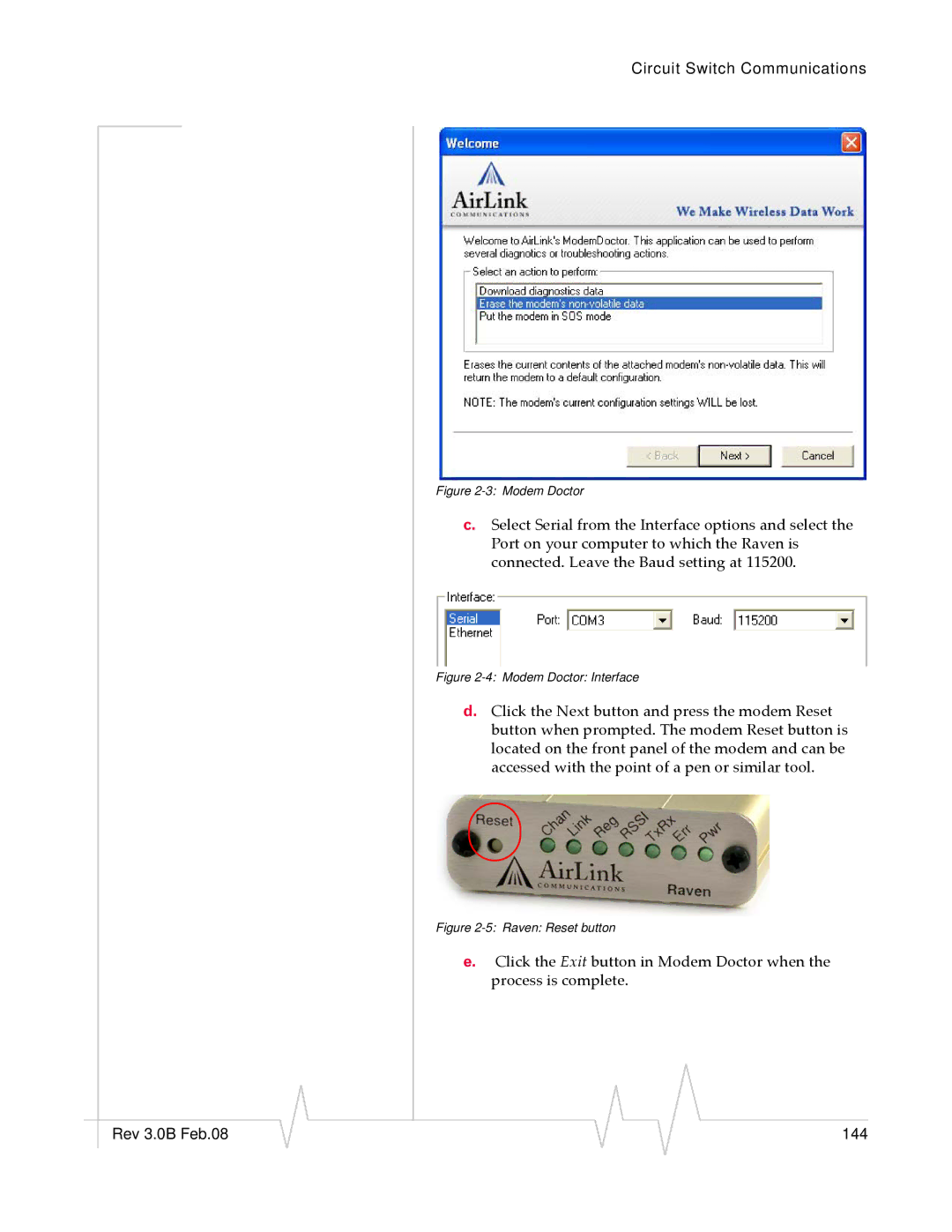 Sierra Wireless 20070914 manual Rev 3.0B Feb.08 144 