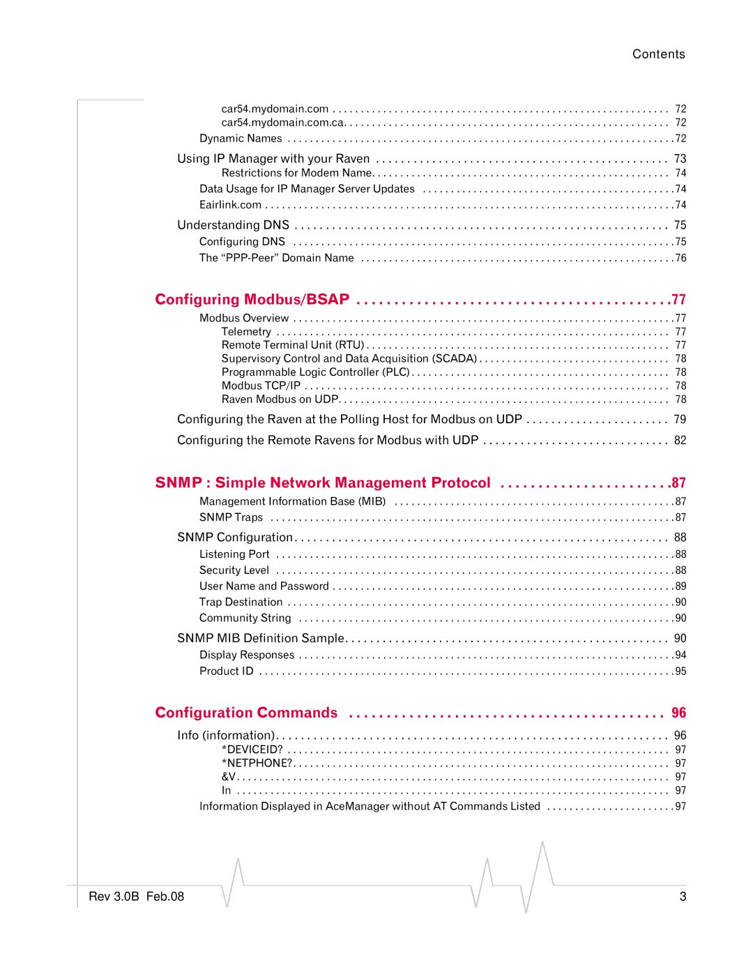 Sierra Wireless 20070914 manual Configuring Modbus/BSAP 