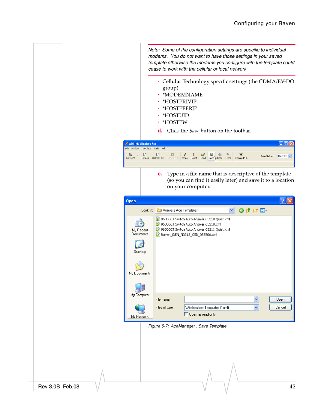 Sierra Wireless 20070914 manual · Cellular Technology specific settings the CDMA/EV‐DO group 