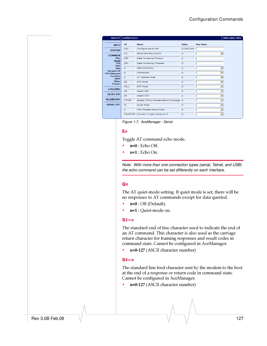 Sierra Wireless 20070914 manual S3=n, S4=n 