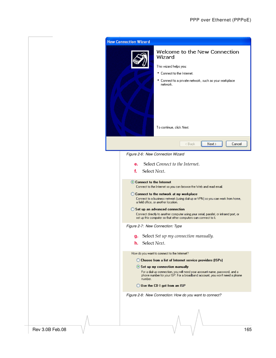 Sierra Wireless 20070914 manual Select Connect to the Internet 