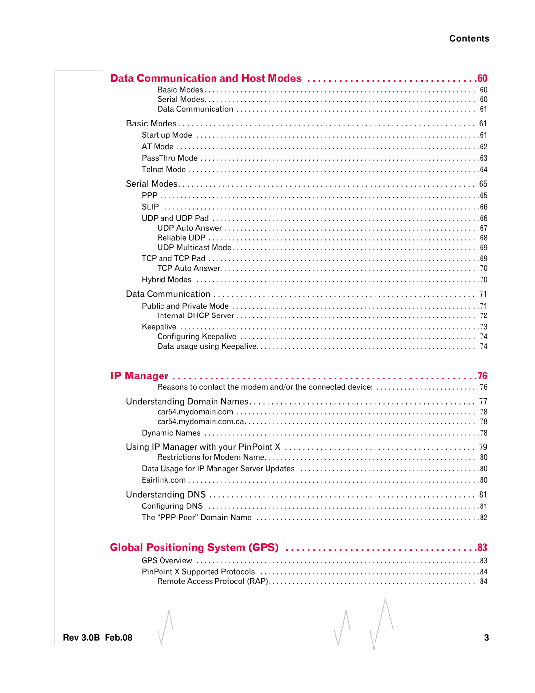 Sierra Wireless 20070914 manual Data Communication and Host Modes 