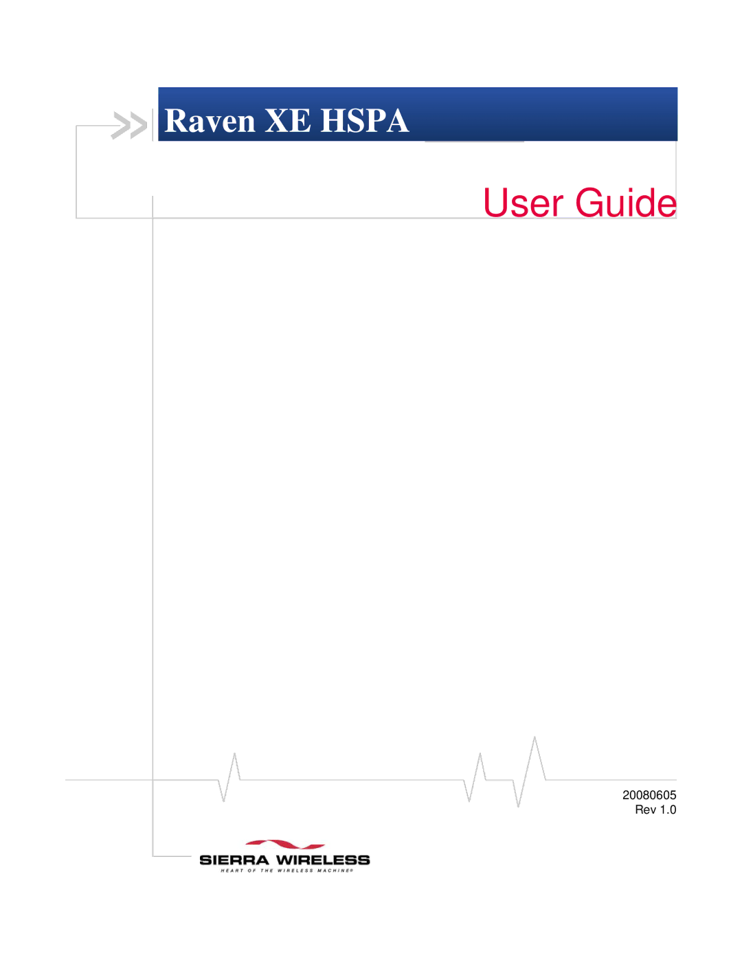 Sierra Wireless 20080605 manual User Guide 