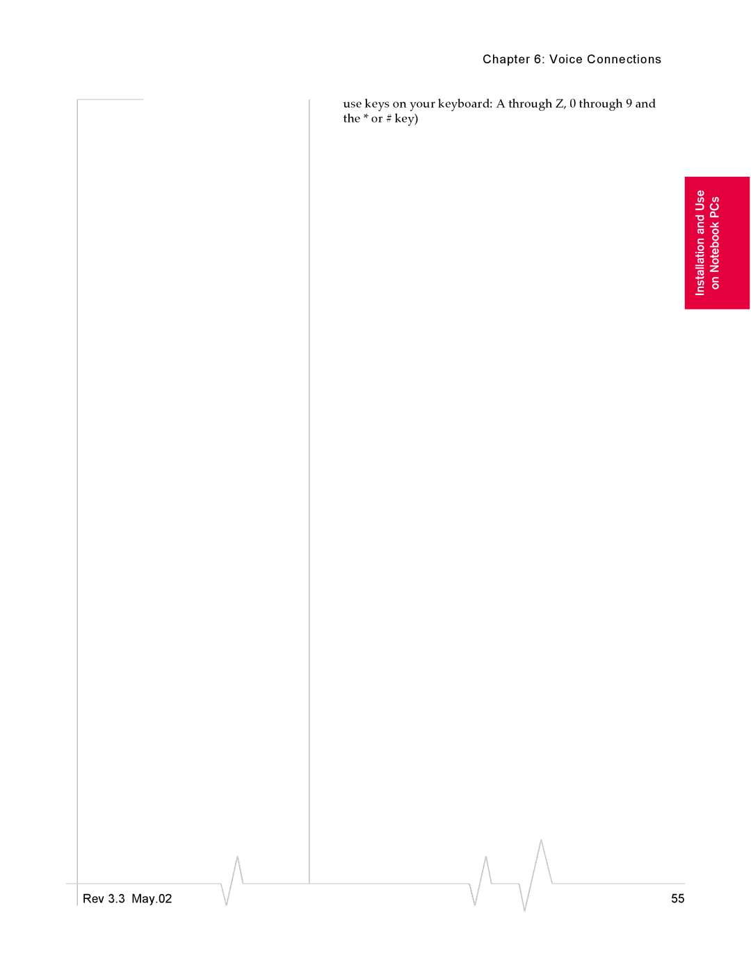 Sierra Wireless 555 manual Voice Connections 