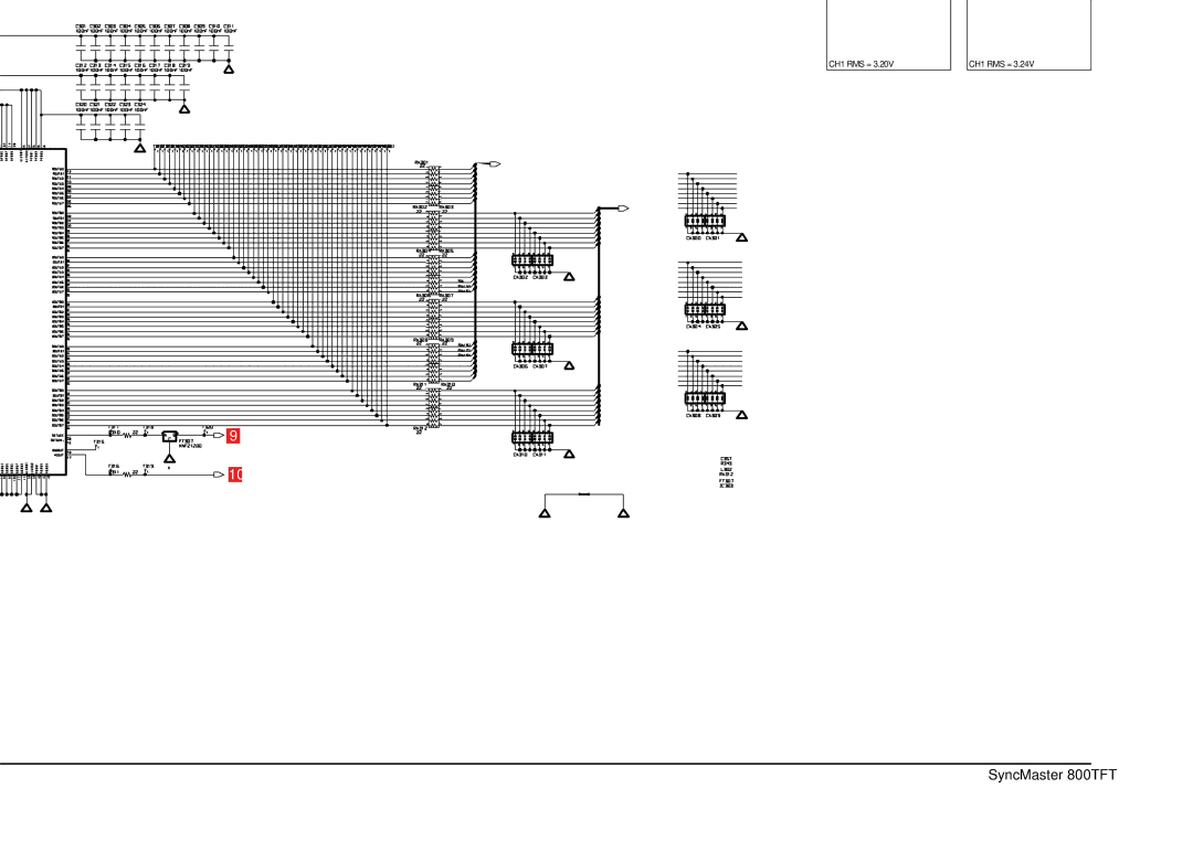 Sierra Wireless 800TFT specifications 10-5 A/D converter Part Schematic Diagram 