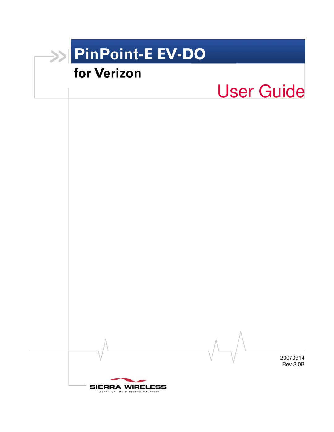 Sierra Wireless EV-DO manual User Guide 